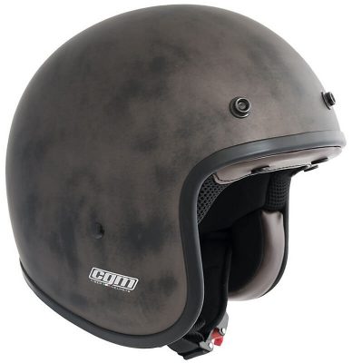 CASCO JET VINTAGE IN FIBRA CGM 170W CHALLENGE - MARRONE OPACO
