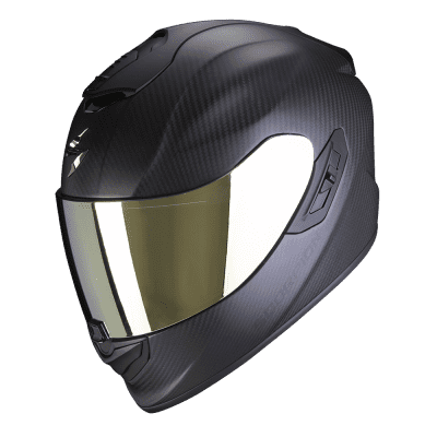 CASCO INTEGRALE SCORPION EXO 1400 EVO CARBON AIR SOLID - NERO OPACO