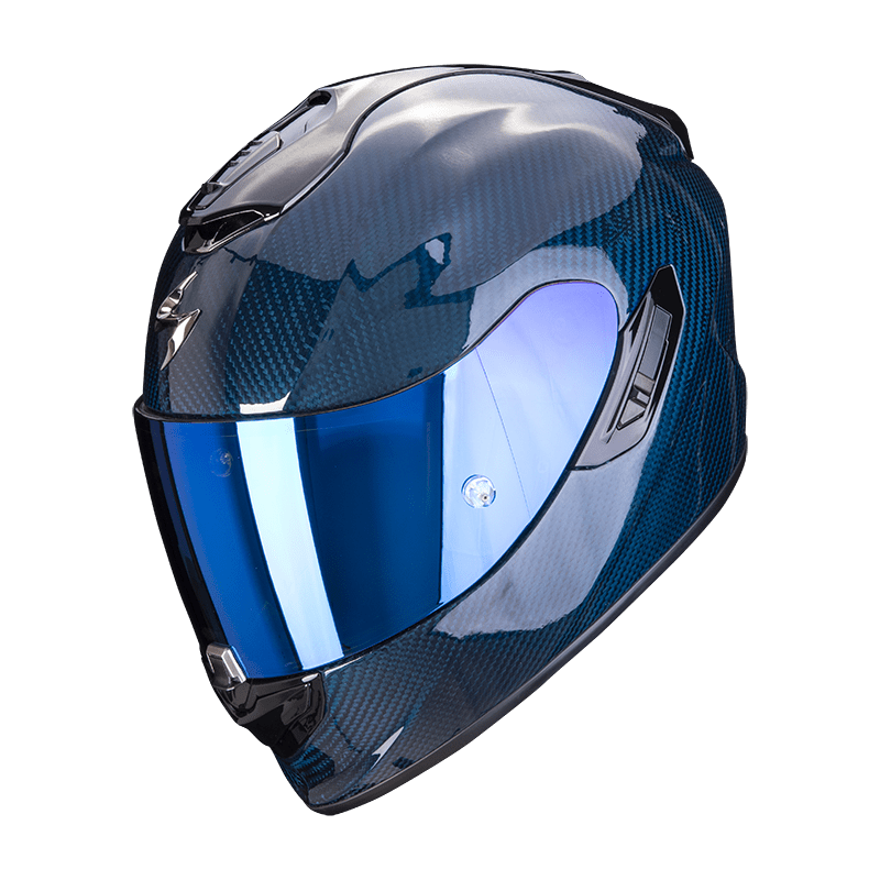 CASCO INTEGRALE SCORPION EXO 1400 EVO CARBON AIR SOLID – BLU LUCIDO - Non  Solo Caschi