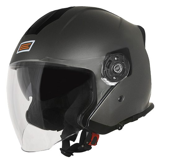 CASCO JET DOPPIA VISIERA ORIGINE PALIO 2.0 TITANIO OPACO - Non Solo Caschi