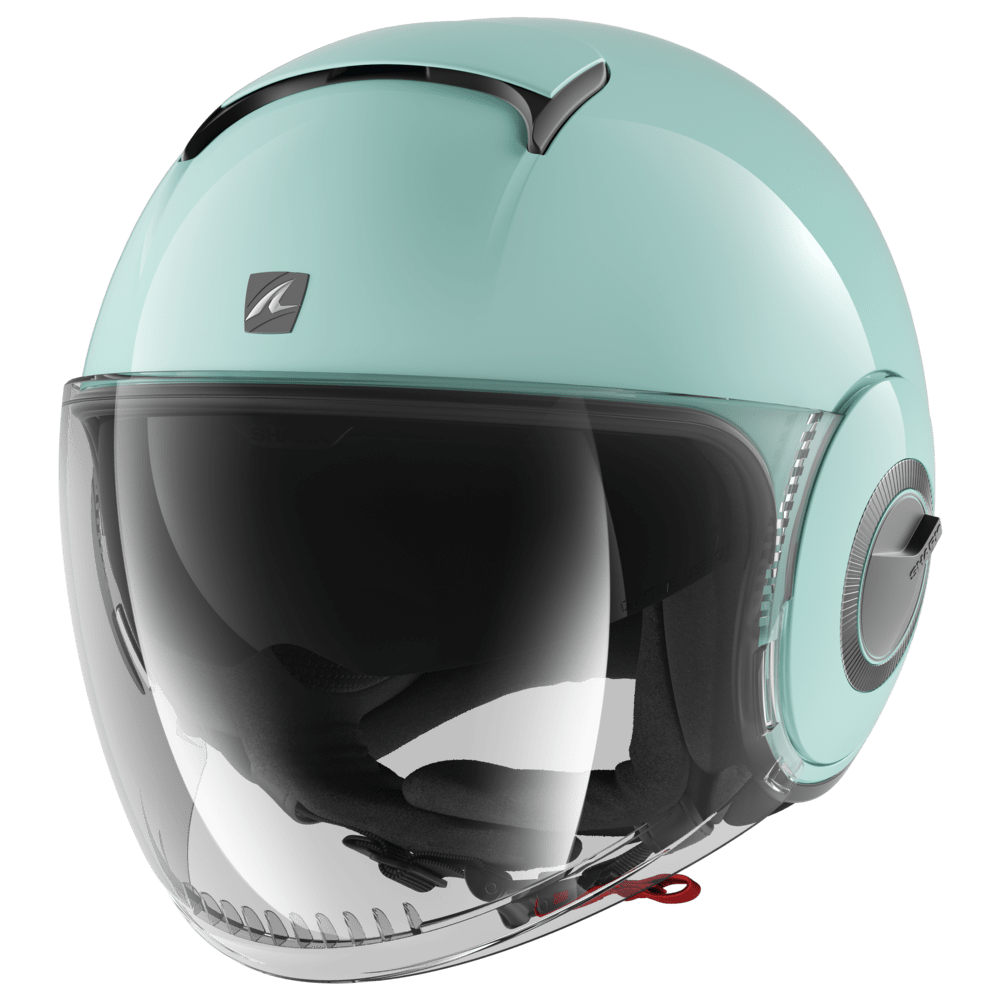 CASCO JET DOPPIA VISIERA SHARK NANO BLANK – VERDE LUCIDO - Non