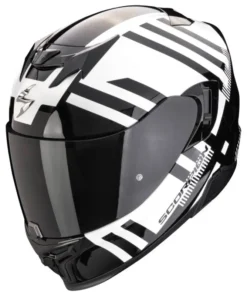 CASCO INTEGRALE SCORPION EXO 520 EVO AIR BANSHEE - BIANCO PERLA NERO